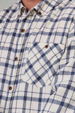 Just Another Fisherman Boatyard Shirt - Blue Check