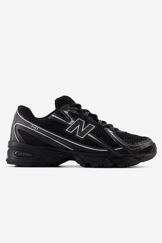 New Balance U740BM2 - Black with Silver Metallic