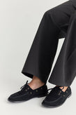 La Tribe Marlo Boat Shoe - Black Suede