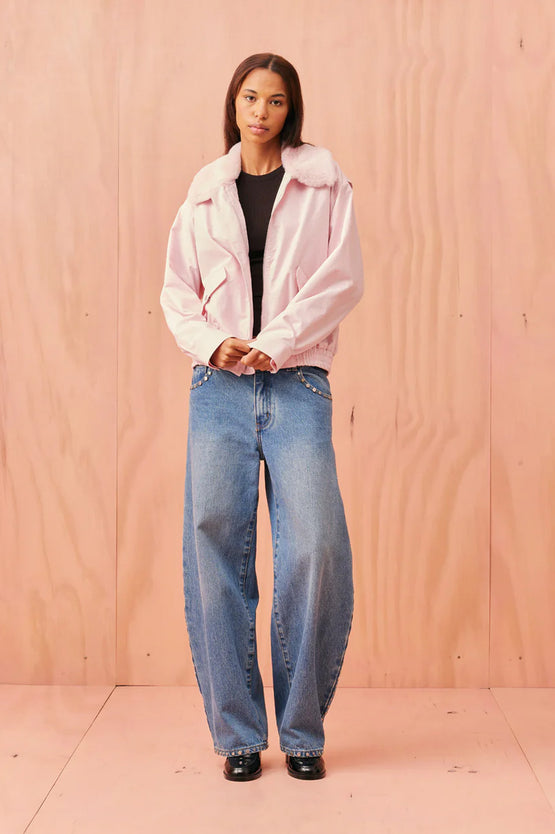 Ruby Bode Bomber Jacket - Marshmallow