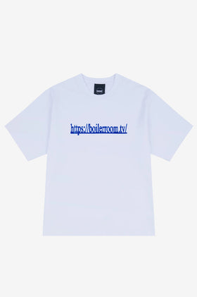 Boiler Room TV Logo Tee - White