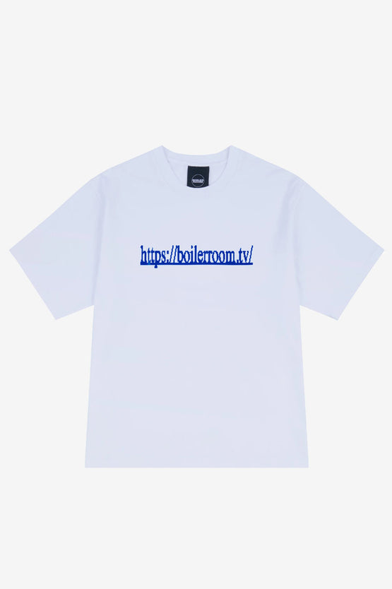 Boiler Room TV Logo Tee - White