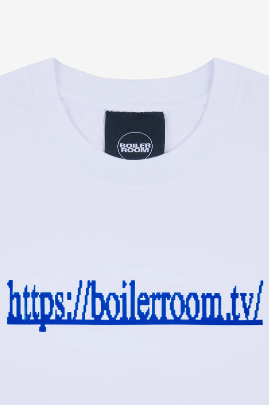Boiler Room TV Logo Tee - White