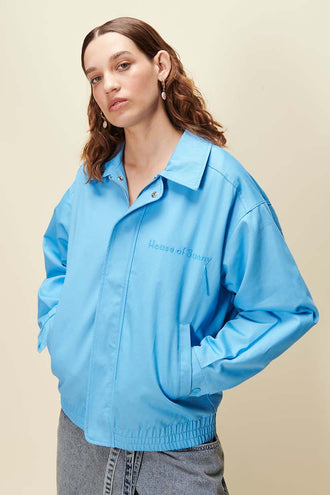 House Of Sunny Day Tripper Bomber - Blue