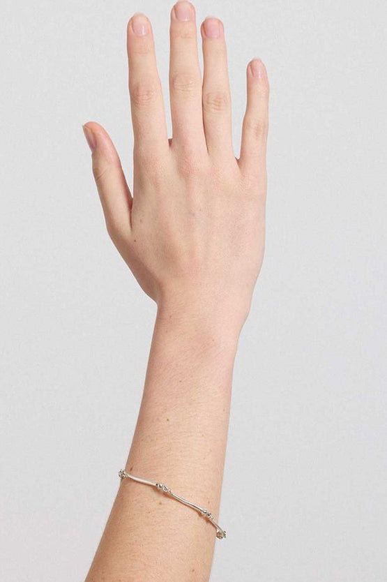 Meadowlark Bones Bracelet - Silver