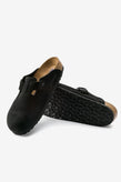 Birkenstock Boston SFB Suede - Black