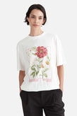 Ena Pelly Bouquet Oversized Tee - White