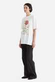 Ena Pelly Bouquet Oversized Tee - White
