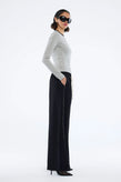 Ena Pelly Bowie Wide Leg Pant - Black