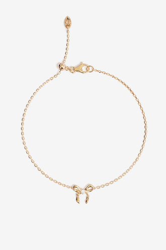 By Charlotte Forever More Bow Bracelet - Gold
