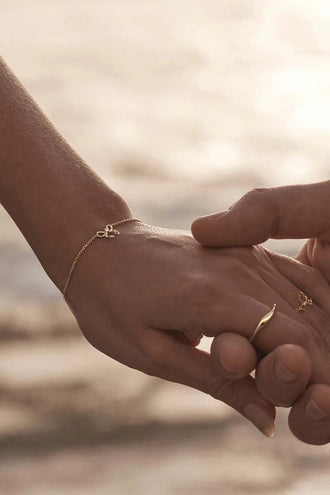 By Charlotte Forever More Bow Bracelet - Gold