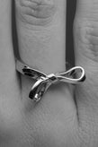 Meadowlark Bow Ring - Silver
