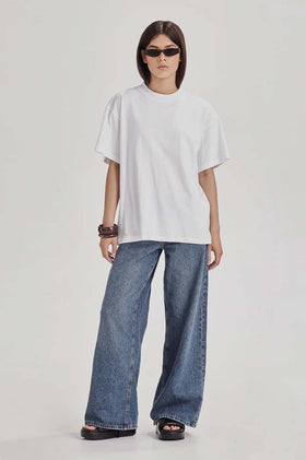Commoners Womens Boy Tee - White