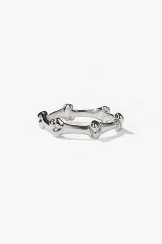 Meadowlark Bone Ring - Silver