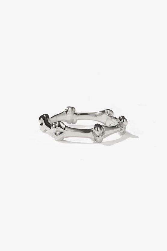 Meadowlark Bone Ring - Silver
