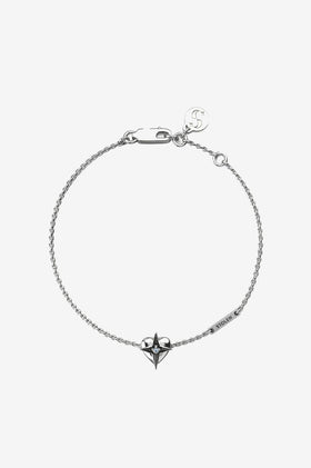 Stolen Girlfriends Club Celestial Heart Bracelet - Silver