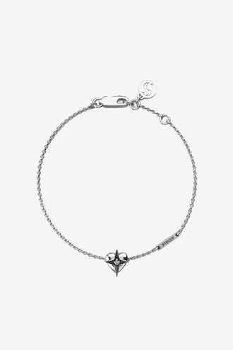Stolen Girlfriends Club Celestial Heart Bracelet - Silver