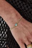 Stolen Girlfriends Club Love Claw Bracelet - 18k Gold/Opal