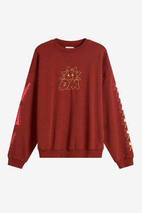 Damson Madder Sundried Sweatshirt - Brick