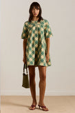 Damson Madder Bridget Mini -  Green Gingham