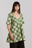 Damson Madder Bridget Mini -  Green Gingham