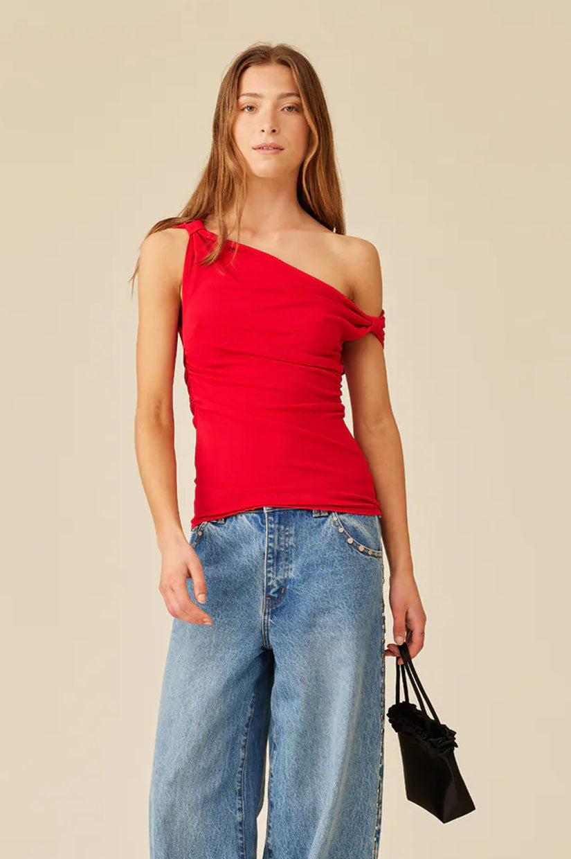 Ruby Brit Tank - Cherry