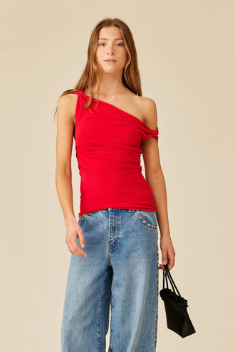 Ruby Brit Tank - Cherry