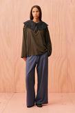 Ruby Brody Polo - Khaki Black