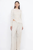 Bec & Bridge Brooke L/S Asym Knit - Ivory