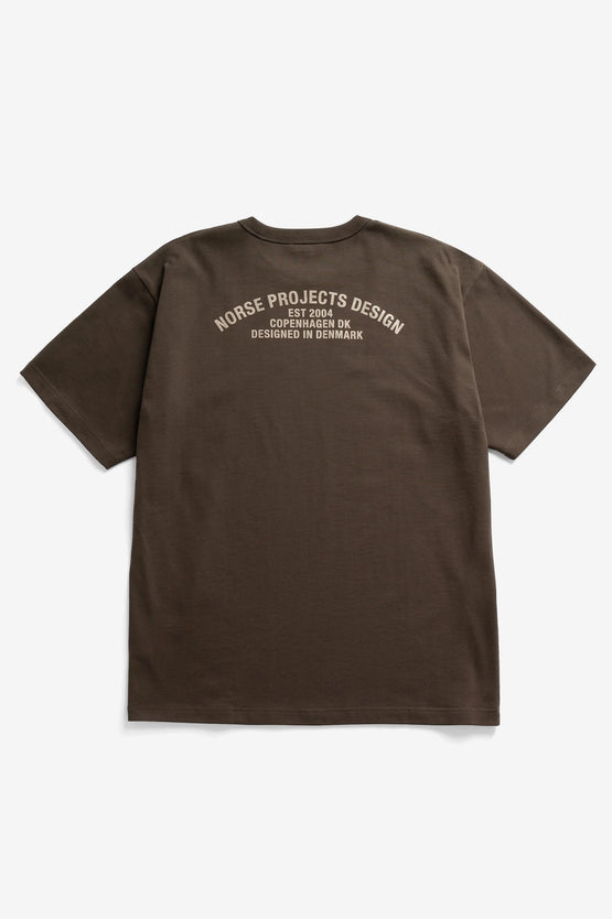 Norse Projects Snekkersten Tee – Brown