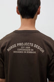 Norse Projects Snekkersten Tee – Brown