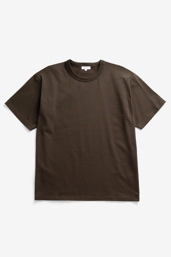 Norse Projects Snekkersten Tee – Brown