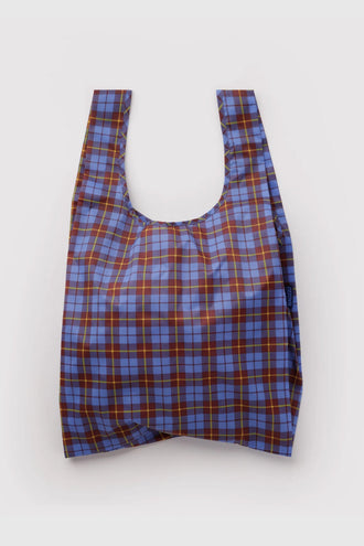 Baggu Standard Bag - Blue Tartan
