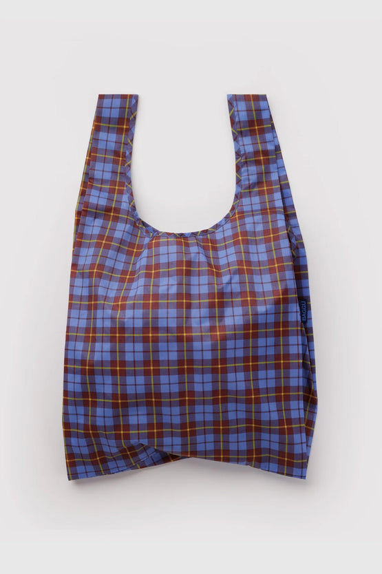 Baggu Standard Bag - Blue Tartan