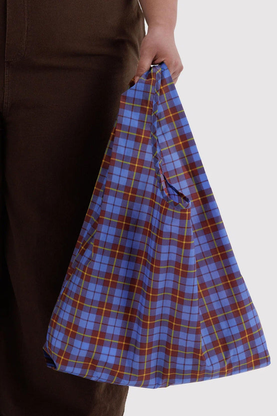 Baggu Standard Bag - Blue Tartan