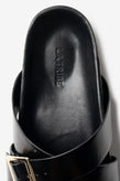 La Tribe Buckle Strap Platform - Black