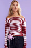 Ruby Emma Knit LS - Burgundy Pink