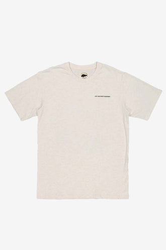 Just Another Fisherman Bust Up Tee - Oatmeal