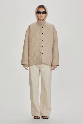 Commoners Quilted Jacket - Buttermilk