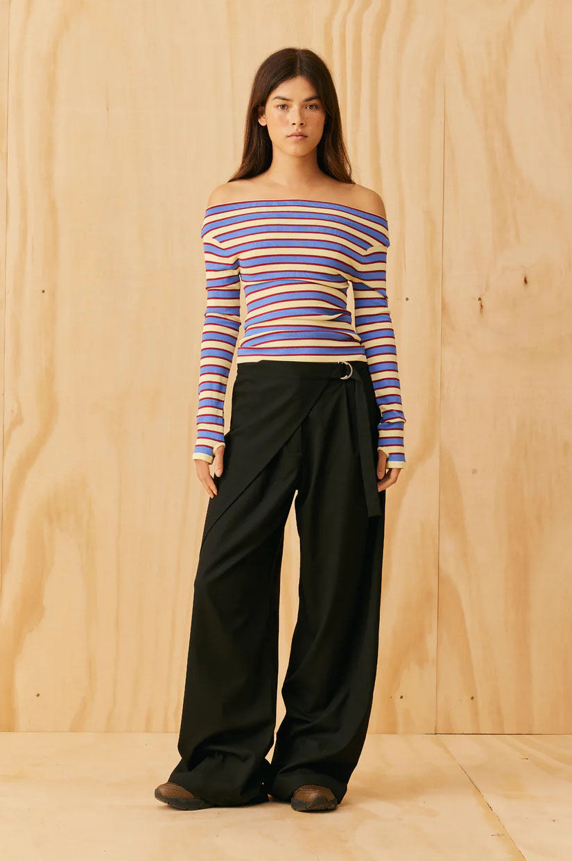 Ruby Emma Knit LS - Butter Merlot