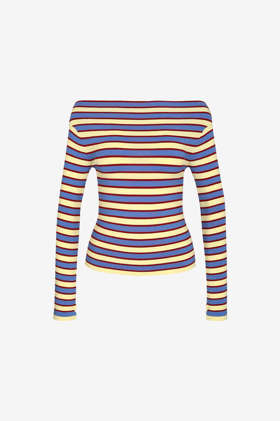 Ruby Emma Knit LS - Butter Merlot