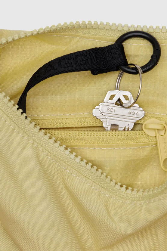 Baggu Small Nylon Crescent Bag - Butter