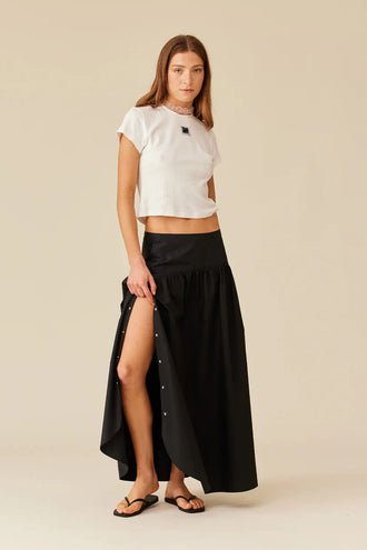 Ruby Butterfly Skirt - Black