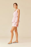 Ruby Butterfly Short - Pink Stripe