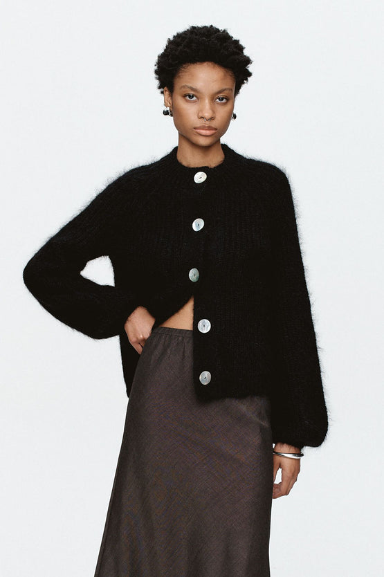 Marle Cait Cardigan - Black