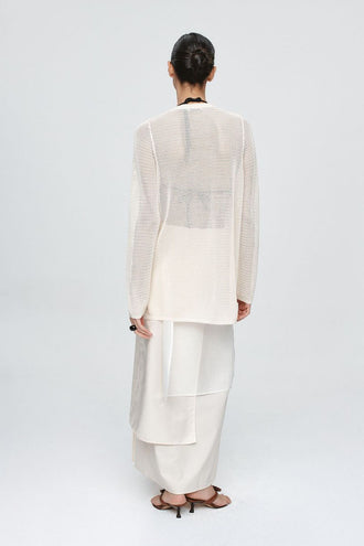 Marle Calla Cardigan - Ivory