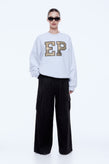 Ena Pelly Mila Sweater - Camo Badge