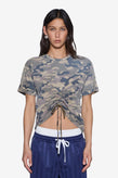 Ksubi Ruched Everyday SS Tee - Camo