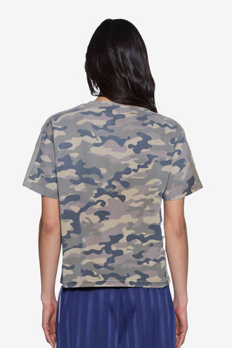 Ksubi Ruched Everyday SS Tee - Camo