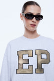 Ena Pelly Mila Sweater - Camo Badge